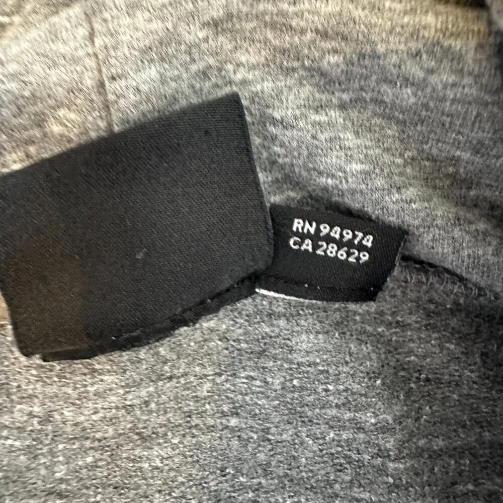 Vintage Stussy Gray Hoodie with Surf Back Graphic - Size S - Picture 6 of 9